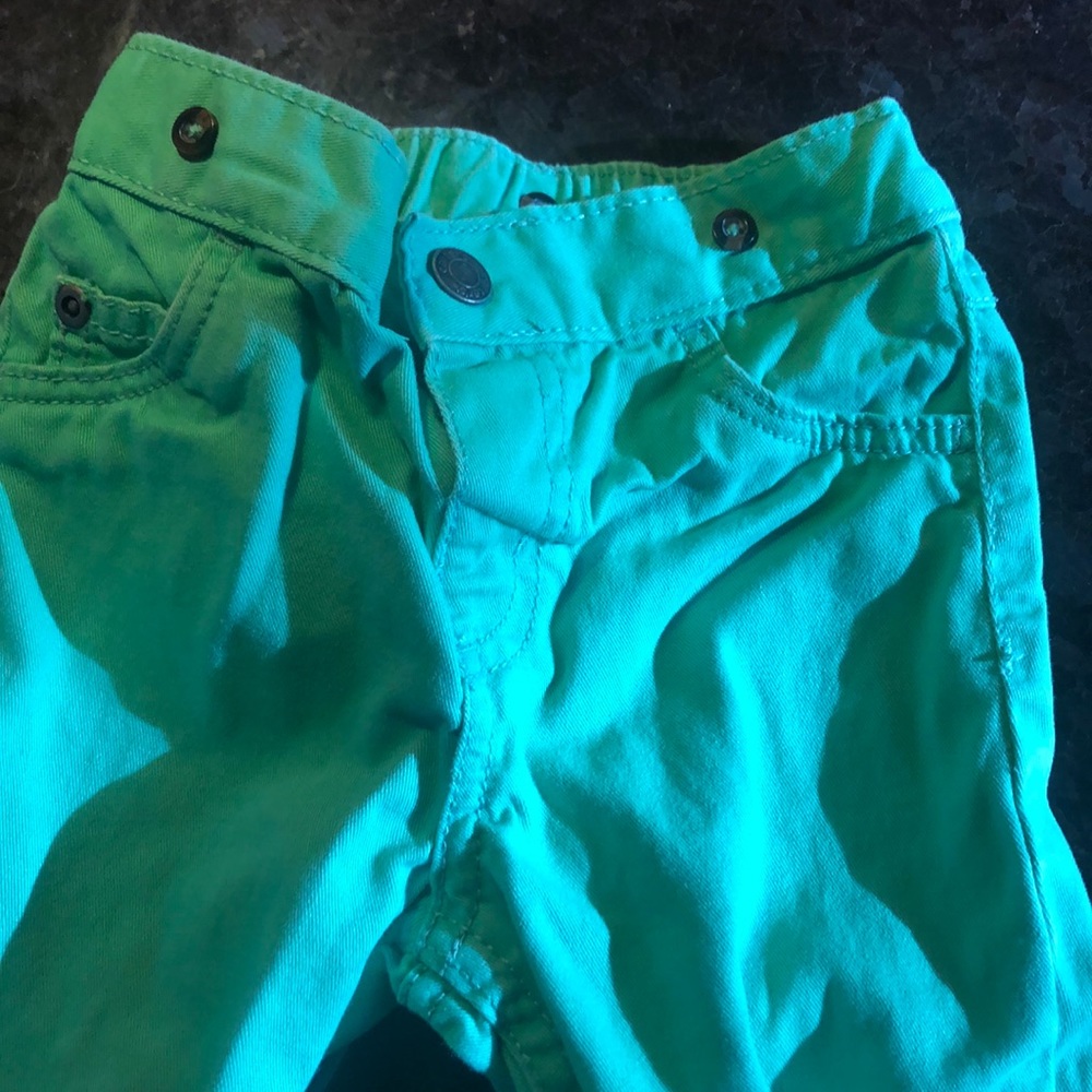 Green pants